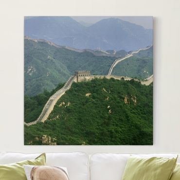 Impression sur toile - The Great Wall Of China In The Open