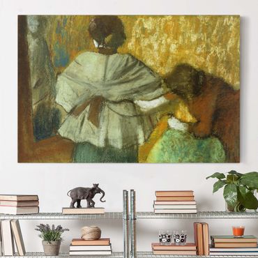 Impression sur toile - Edgar Degas - milliner