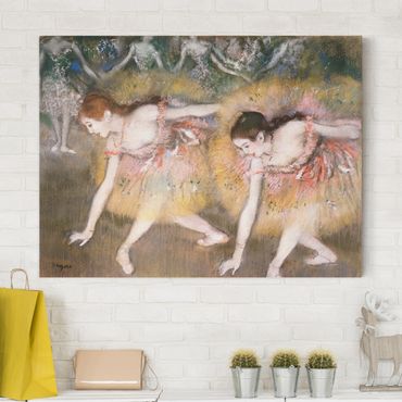 Impression sur toile - Edgar Degas - Dancers Bending Down