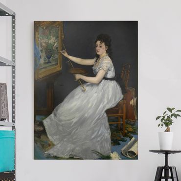 Impression sur toile - Edouard Manet - Eva Gonzalès