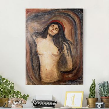 Impression sur toile - Edvard Munch - Madonna