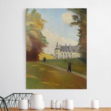 Impression sur toile - Emile Bernard - At Tanlay Castle