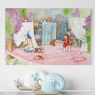 Impression sur toile - Little Strawberry Strawberry Fairy - Tinker