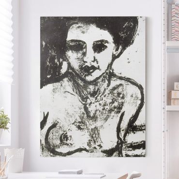 Impression sur toile - Ernst Ludwig Kirchner - Artist's Child
