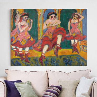 Impression sur toile - Ernst Ludwig Kirchner - Czardas Dancers