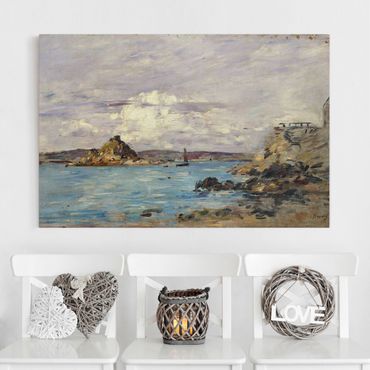 Impression sur toile - Eugène Boudin - Study for the Bay of Douarnenez