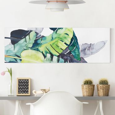 Impression sur toile - Exotic Foliage - Banana