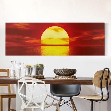 Impression sur toile - Fantastic Sunset