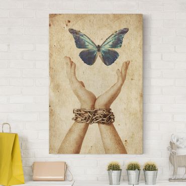 Impression sur toile - Fly Butterfly!
