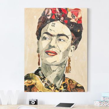 Impression sur toile - Frida Kahlo - Collage No.2