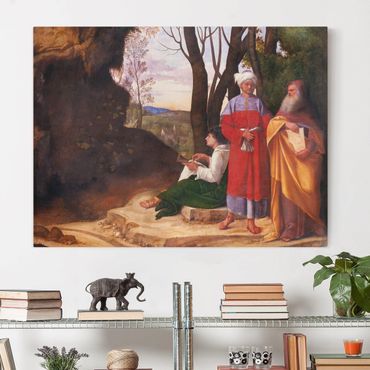 Impression sur toile - Giorgione - The Three Philosophers
