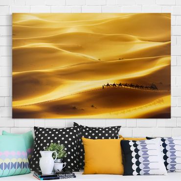 Impression sur toile - Golden Dunes