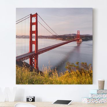 Impression sur toile - Golden Gate Bridge In San Francisco