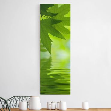 Impression sur toile - Green Ambiance III