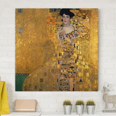 Impression sur toile - Gustav Klimt - Portrait Of Adele Bloch-Bauer I
