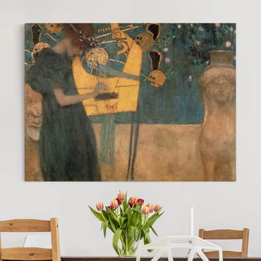 Impression sur toile - Gustav Klimt - Music