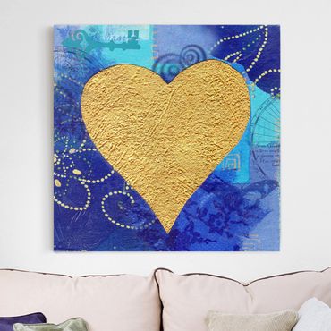 Impression sur toile - Heart Of Gold