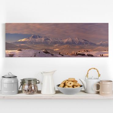 Impression sur toile - High Tatra In The Morning
