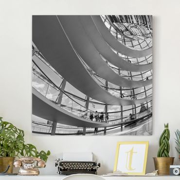 Impression sur toile - In The Berlin Reichstag II