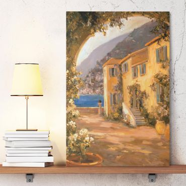 Impression sur toile - Italian Countryside - Floral Bow
