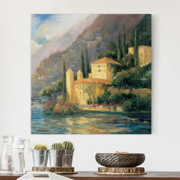 Impression sur toile - Italian Countryside - Country House