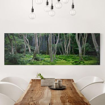 Impression sur toile - Japanese Forest