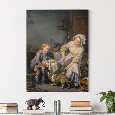 Impression sur toile - Jean Baptiste Greuze - The Spoiled Child