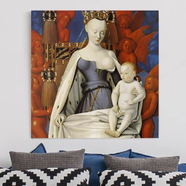 Impression sur toile - Jean Fouquet - Madonna and Child
