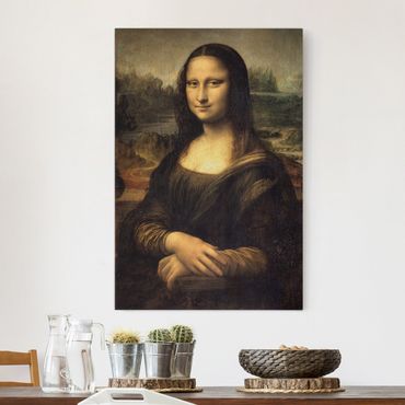 Impression sur toile - Leonardo da Vinci - Mona Lisa