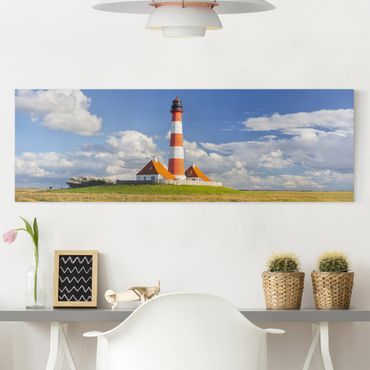 Impression sur toile - Lighthouse In Schleswig-Holstein