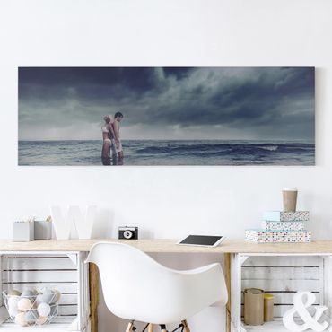 Impression sur toile - Lovers And The Sea
