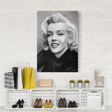 Impression sur toile - Marilyn In Private