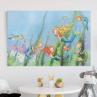 Impression sur toile - Matilda, the mermaid princess