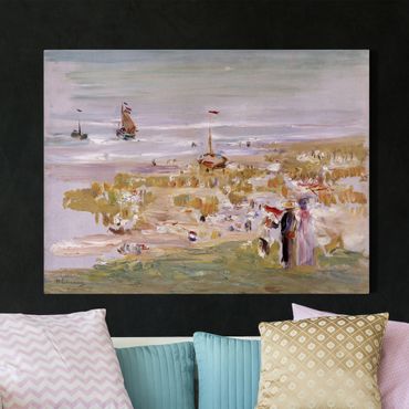 Impression sur toile - Max Liebermann - The Beach, Scheveningen