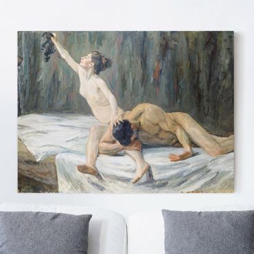 Impression sur toile - Max Liebermann - Samson And Delilah