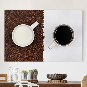 Impression sur toile - Caffee Latte
