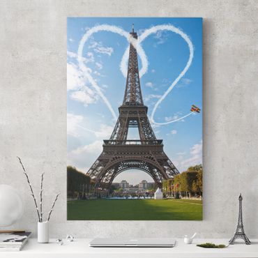 Impression sur toile - Paris - City Of Love