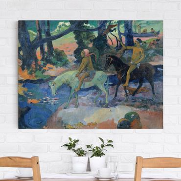 Impression sur toile - Paul Gauguin - Escape, The Ford