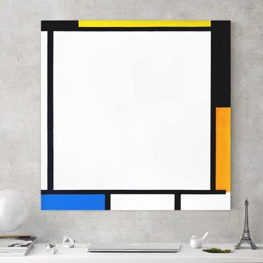 Impression sur toile - Piet Mondrian - Composition II