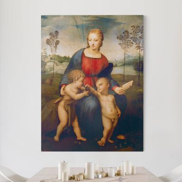 Impression sur toile - Raffael - Madonna of the Goldfinch
