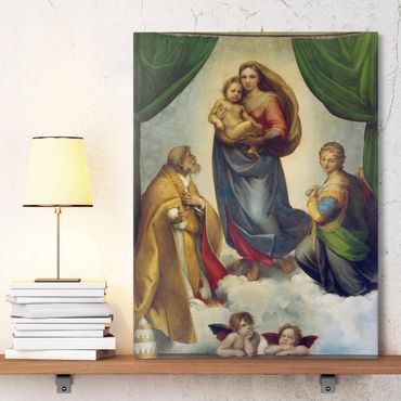 Impression sur toile - Raffael - The Sistine Madonna