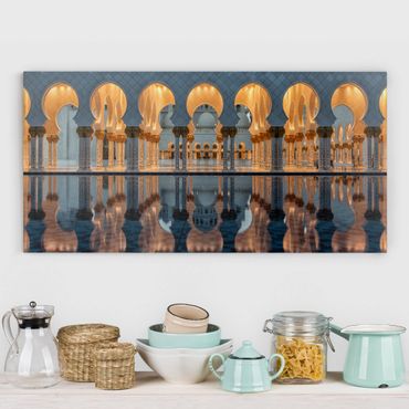 Impression sur toile - Reflections In The Mosque