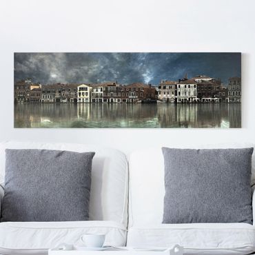 Impression sur toile - Reflections in Venice