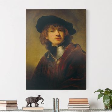 Impression sur toile - Rembrandt van Rijn - Self-Portrait