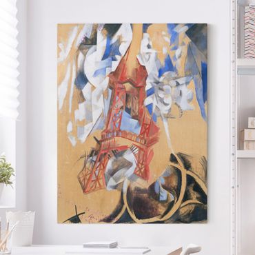 Impression sur toile - Robert Delaunay - Eiffel Tower