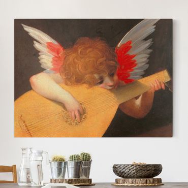 Impression sur toile - Rosso Fiorentino - Music Angel