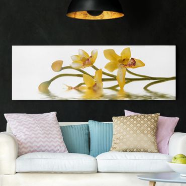 Impression sur toile - Saffron Orchid Waters