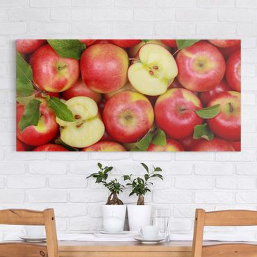 Impression sur toile - Juicy apples