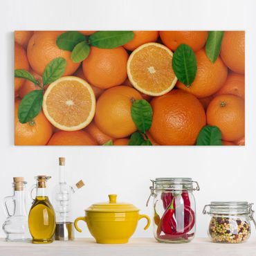 Impression sur toile - Juicy oranges
