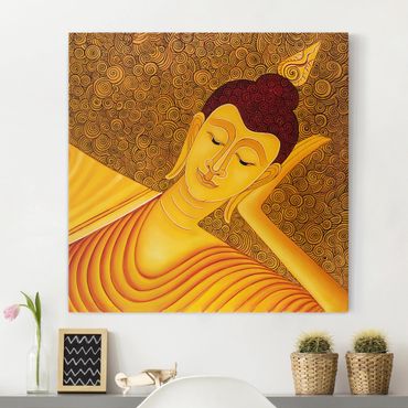 Impression sur toile - Shanghai Buddha